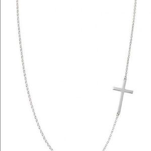 Stella & Dot Interlock Cross Necklace